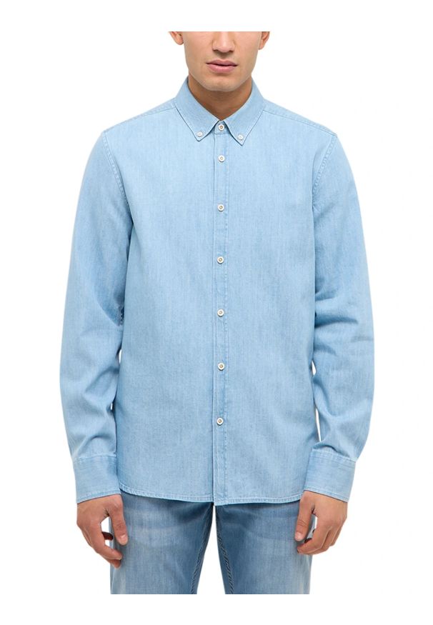 Męska Koszula Mustang Style Cullman Denim Blue 1017541 5000 100. Materiał: denim