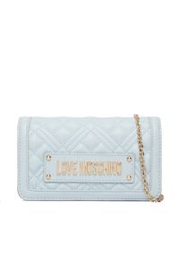 Love Moschino - LOVE MOSCHINO Torebka JC5681PP1OLA0701 Błękitny. Kolor: niebieski. Materiał: skórzane #1