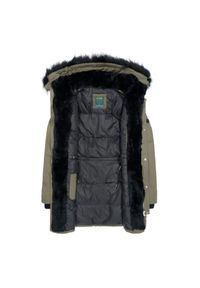 Ochnik - Kurtka męska. Okazja: na co dzień. Kolor: oliwkowy. Materiał: poliester. Sezon: jesień, zima. Styl: sportowy, casual, elegancki #2