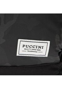 Puccini Plecak PM4010 Czarny. Kolor: czarny. Materiał: materiał #4
