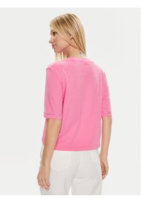 Guess T-Shirt Natalia V4GI11 JA914 Różowy Boxy Fit. Kolor: różowy. Materiał: bawełna #4