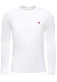 Levi's® Longsleeve Original Logo Tee 72848-0000 Biały Regular Fit. Kolor: biały. Materiał: bawełna. Długość rękawa: długi rękaw