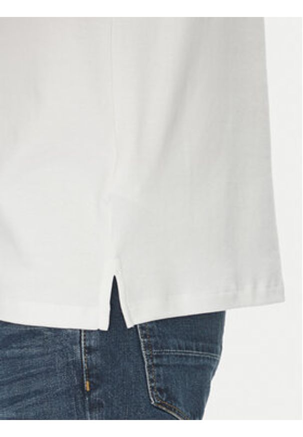 Calvin Klein Polo Supima LV04LB276G Biały Regular Fit. Typ kołnierza: polo. Kolor: biały. Materiał: bawełna