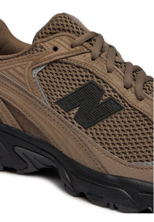New Balance Sneakersy U50920U Brązowy. Kolor: brązowy. Materiał: zamsz, skóra