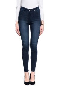 Lee - DAMSKIE SPODNIE JEANSOWE LEE Ivy DARK USK L32EKJZP #4