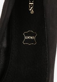 Born2be - Czarne Klasyczne Szpilki Vices z Wkładką ze Skóry Naturalnej Verite. Okazja: na spotkanie biznesowe, na ślub cywilny, do pracy, na wesele, na imprezę. Nosek buta: szpiczasty. Kolor: czarny. Materiał: skóra. Obcas: na szpilce. Styl: klasyczny. Wysokość obcasa: średni #5