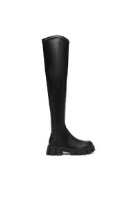 DeeZee Muszkieterki 60017-2 Czarny. Kolor: czarny. Materiał: syntetyk, materiał
