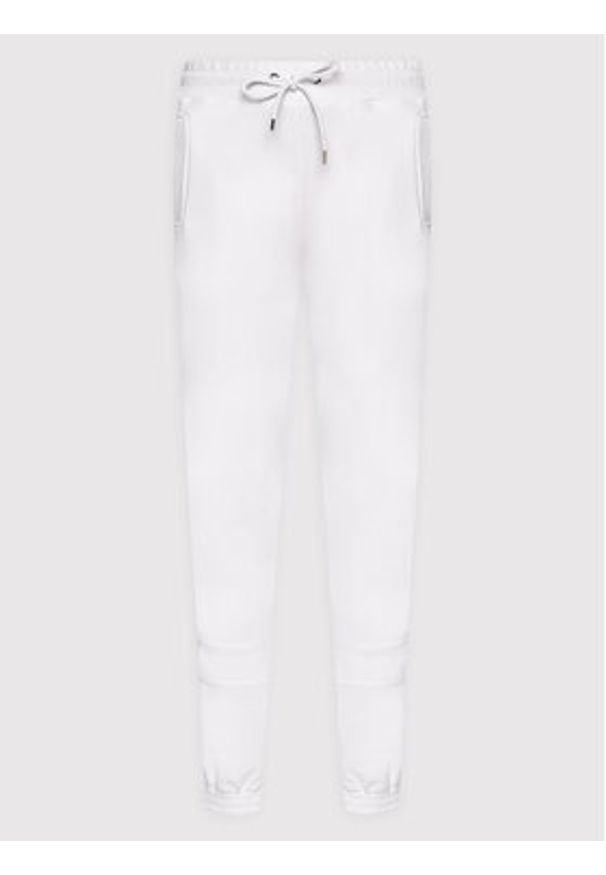 Iceberg Spodnie dresowe 22EI2P0B04163061101 Biały Relaxed Fit. Kolor: biały. Materiał: dresówka, bawełna