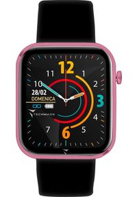 Smartwatch Techmade Smartwatch damski Techmade TM-HAVA-BPK niebieski pasek. Rodzaj zegarka: smartwatch. Kolor: niebieski