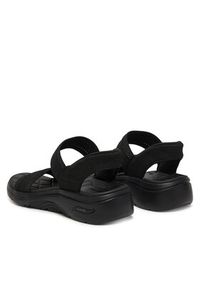 skechers - Skechers Sandały Slip-Ins: Arch Fit 2.0 Sandal - Kennedy 140844/BBK Czarny. Kolor: czarny. Materiał: materiał #2