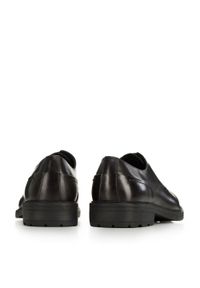 Wittchen - Męskie buty derby skórzane na grubej podeszwie czarne. Okazja: do pracy. Zapięcie: sznurówki. Kolor: czarny. Materiał: skóra. Styl: klasyczny, elegancki #7