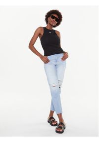 Calvin Klein Jeans Jeansy J20J220610 Niebieski Mom Fit. Kolor: niebieski