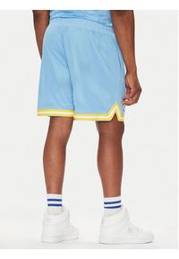 Puma Szorty sportowe Hoops Manchester City 631694 Błękitny Regular Fit. Kolor: niebieski. Materiał: syntetyk