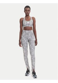 Adidas by Stella McCartney - adidas by Stella McCartney Biustonosz sportowy Power Impact JM6092 Beżowy Slim Fit. Kolor: beżowy. Materiał: syntetyk #4