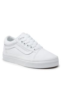 Tenisówki Vans - Old Skool VN0A4BUUQLZ1 True White/True White. Kolor: biały. Materiał: skóra, materiał #1