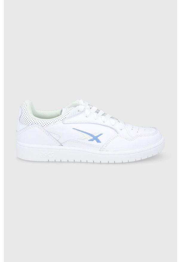Asics - Buty skórzane Skycourt. Nosek buta: okrągły. Zapięcie: sznurówki. Kolor: biały. Materiał: skóra. Sport: bieganie