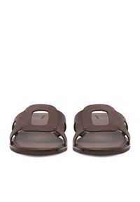 Gino Rossi - GINO ROSSI Klapki C-V2320-15-1 Brązowy. Kolor: brązowy. Materiał: skóra #4