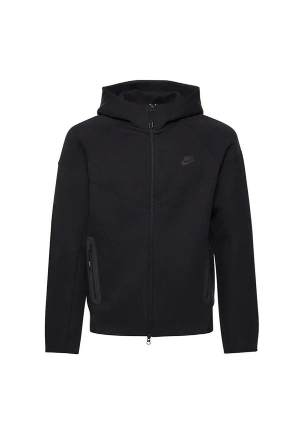 Nike - Bluza z Kapturem I Suwakiem Na Całej Długości Tech Fleece Windrunner Rozmiar XL…. Typ kołnierza: kaptur. Kolor: czarny