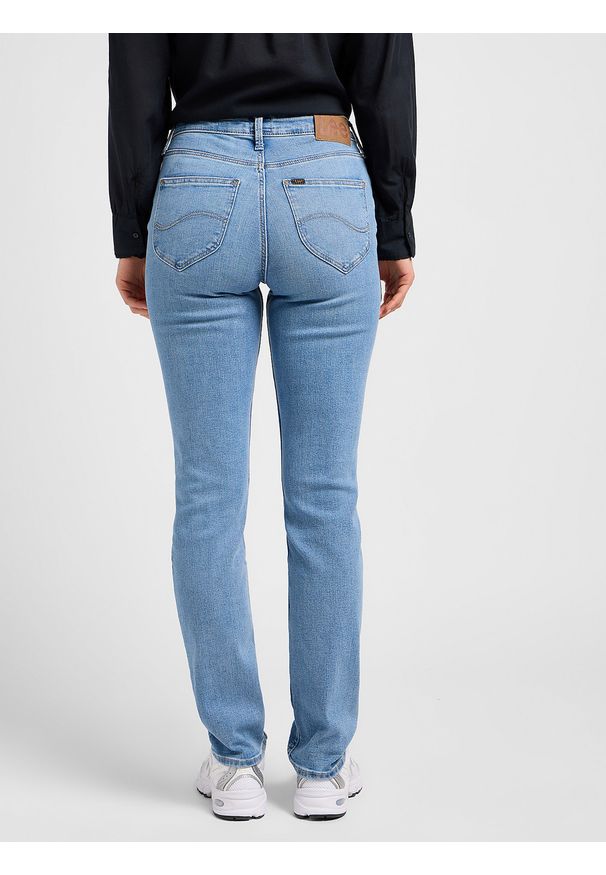 Lee - DAMSKIE SPODNIE LEE MARION STRAIGHT PARTLY CLOUDY 112318859