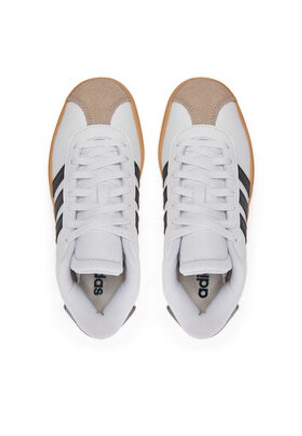 Adidas - adidas Sneakersy VL Court Bold Lifestyle JP5074 Biały. Kolor: biały. Materiał: skóra