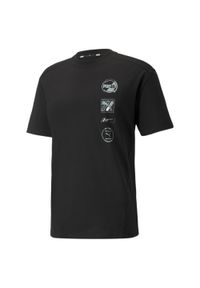 T-shirt z krótkim rękawem męski Puma RAD CAL. Kolor: czarny. Długość rękawa: krótki rękaw. Długość: krótkie. Sport: turystyka piesza #1