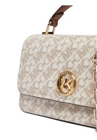 MICHAEL Michael Kors Torebka 32T4GD8C5B Beżowy. Kolor: beżowy. Materiał: skórzane