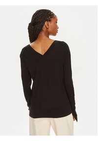 Calvin Klein Sweter K20K207573 Czarny Regular Fit. Kolor: czarny. Materiał: wełna