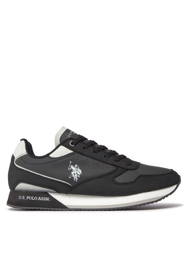 Sneakersy U.S. Polo Assn.. Kolor: czarny
