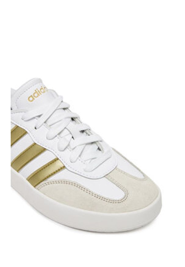 Adidas - adidas Sneakersy Barreda JR1191 Biały. Kolor: biały. Materiał: skóra
