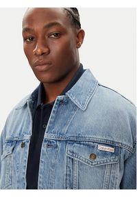 Calvin Klein Jeans Kurtka jeansowa 90's Icon LV04RB794G Niebieski Regular Fit. Kolor: niebieski. Materiał: bawełna #2