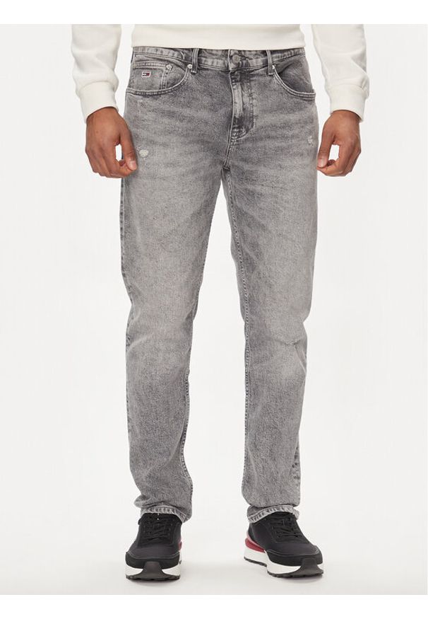 Tommy Jeans Jeansy Austin DM0DM18739 Szary Slim Fit. Kolor: szary