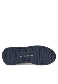 TOMMY HILFIGER - Tommy Hilfiger Sneakersy New Runner Eva Corpo Knit FM0FM05648 Biały. Kolor: biały. Materiał: materiał #3