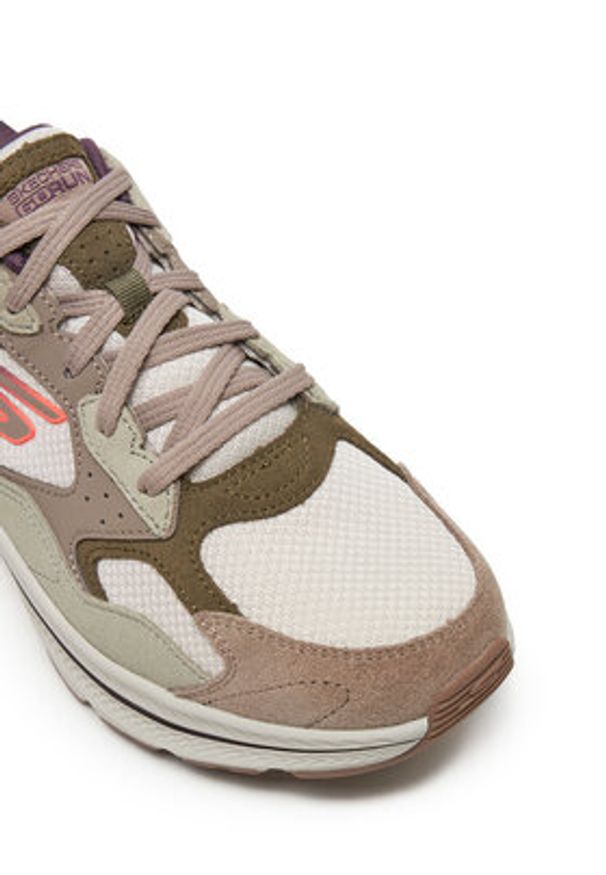 skechers - Skechers Buty na siłownię Go Run Consistent 2.0 128622/NTPR Beżowy. Kolor: beżowy. Materiał: materiał. Sport: bieganie, fitness