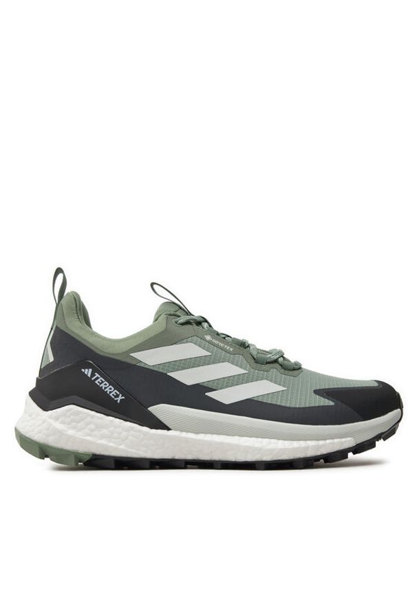 Adidas - adidas Buty Terrex Free Hiker 2.0 Low GORE-TEX Hiking IE5103 Zielony. Kolor: zielony. Technologia: Gore-Tex. Model: Adidas Terrex