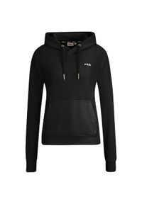 Bluza damska Fila Bruchsal. Typ kołnierza: kaptur. Kolor: biały, wielokolorowy, czarny. Materiał: bawełna