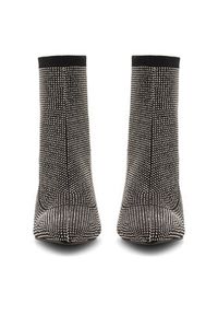Nine West Botki KAS BYCCC03 Czarny. Kolor: czarny. Materiał: materiał #6