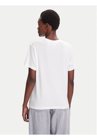 Desigual T-Shirt Roma 25WWTK50 Biały Regular Fit. Kolor: biały. Materiał: bawełna #2