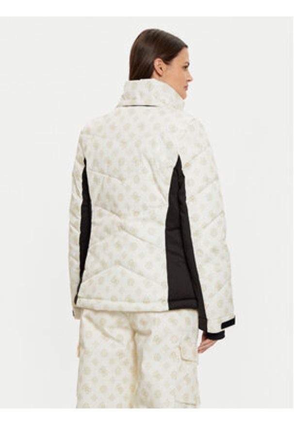 Guess Kurtka narciarska W4PL3N WH0K0 Biały Regular Fit. Kolor: biały. Materiał: syntetyk. Sport: narciarstwo