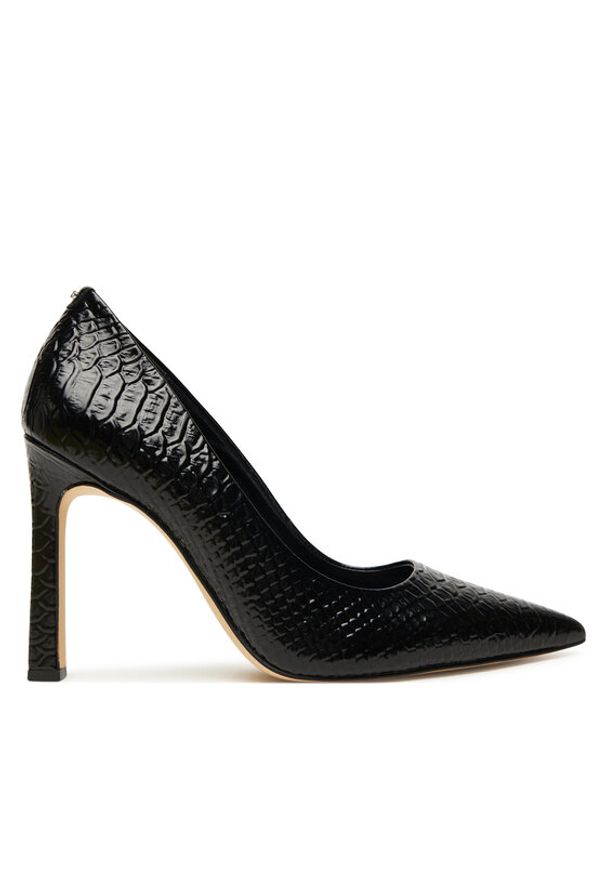 MICHAEL Michael Kors Szpilki Amara 40T5AMHP2L Czarny. Kolor: czarny. Materiał: skóra. Obcas: na szpilce