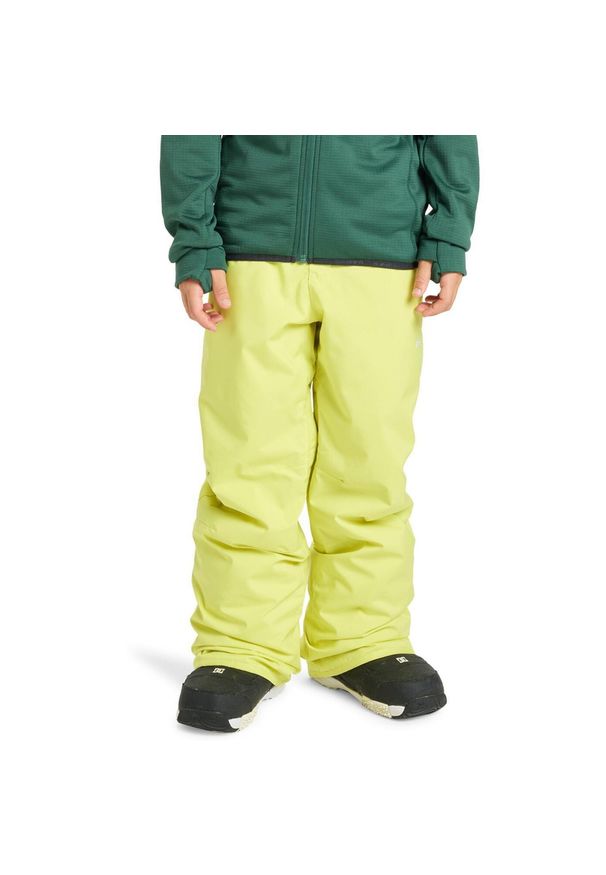 Quiksilver - Spodnie do sportów zimowych techniczne dla Chłopców ESTATE. Kolor: żółty. Materiał: poliester, materiał. Sezon: zima. Sport: narciarstwo