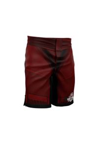 DBX BUSHIDO - Szorty treningowe spodenki do ćwiczeń Cyborg DBX Bushido. Kolor: czerwony. Sport: fitness