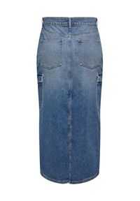 only - ONLY Spódnica jeansowa 15316074 Niebieski Regular Fit. Kolor: niebieski. Materiał: bawełna #3