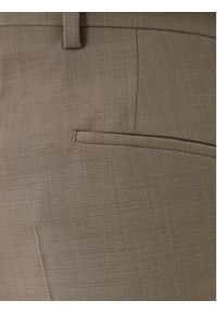 Hugo - HUGO Garnitur Henry/Getlin232X 50557616 Beżowy Slim Fit. Kolor: beżowy. Materiał: syntetyk #7
