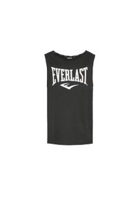 EVERLAST - Koszulka bokserska Everlast 2024. Kolor: czarny. Materiał: materiał, bawełna. Długość rękawa: bez rękawów #1