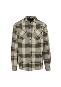 Regatta - Męska Koszula Thamos. Kolor: biały, wielokolorowy, brązowy, zielony. Sport: turystyka piesza #1