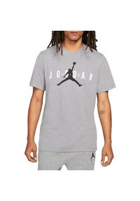 Nike - Koszulka męska nike air jordan wordmark tee carbon heather. Kolor: szary. Sport: koszykówka #1
