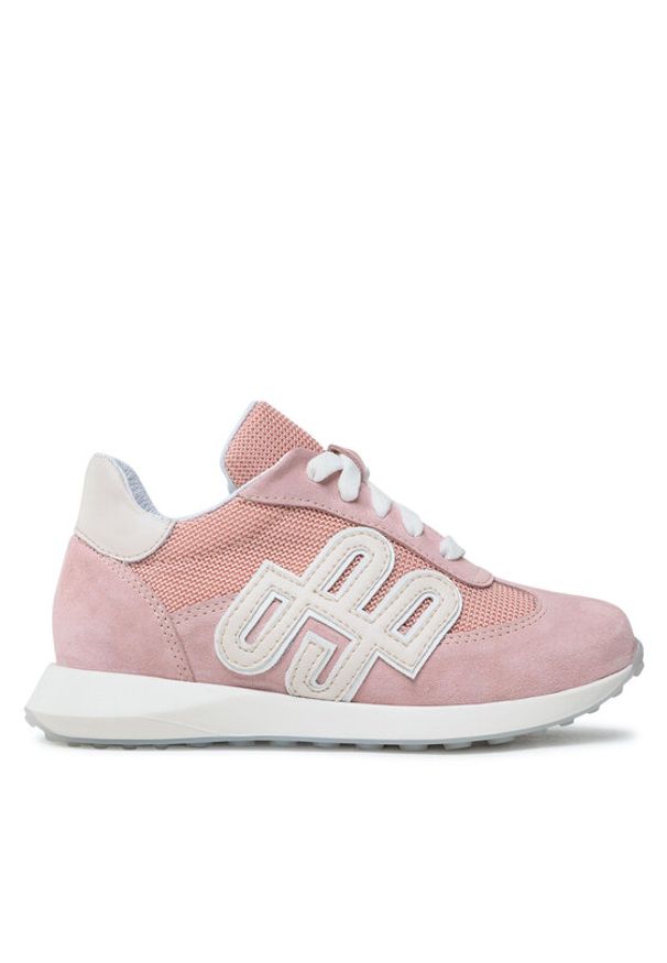Solo Femme Sneakersy D0101-01-N04/N17-03-00 Różowy. Kolor: różowy. Materiał: zamsz, skóra