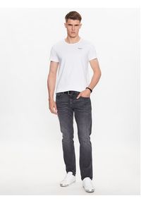 Pepe Jeans Komplet 2 t-shirtów Pepe Tshirt 2P PMU10976 Biały Regular Fit. Kolor: biały. Materiał: bawełna