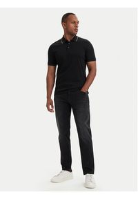 BOSS Polo H-Phillipson 195 50565587 Czarny Slim Fit. Typ kołnierza: polo. Kolor: czarny. Materiał: bawełna #5