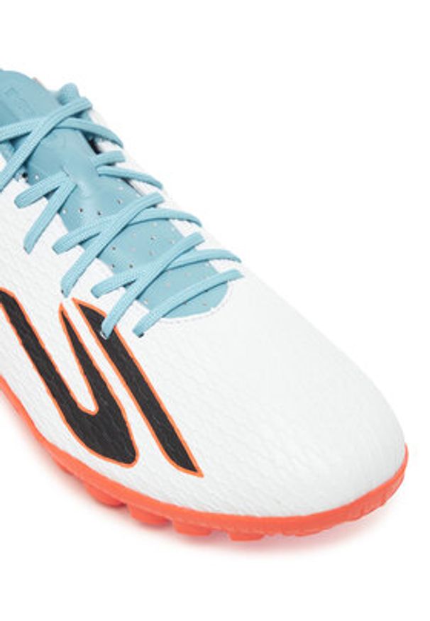 skechers - Skechers Buty do piłki nożnej Club Tf 252134 WTQP Biały. Kolor: biały. Materiał: skóra